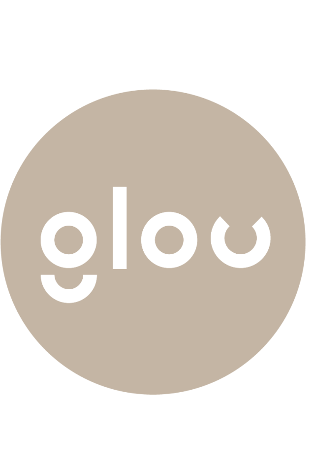 the glou logo k